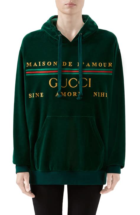 gucci sweatshirts for girls|Gucci velour sweatsuit.